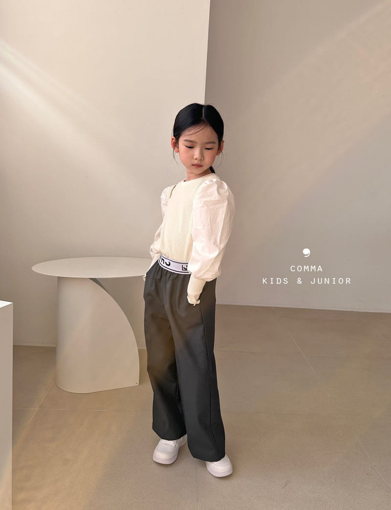 Comma - Korean Children Fashion - #designkidswear - Sleeve Shirt Tee - 8