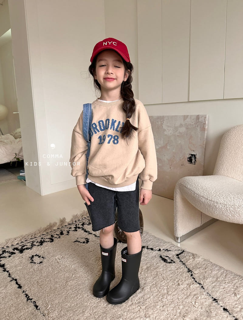 Comma - Korean Children Fashion - #designkidswear - Brooklyn Sweatshirt - 7