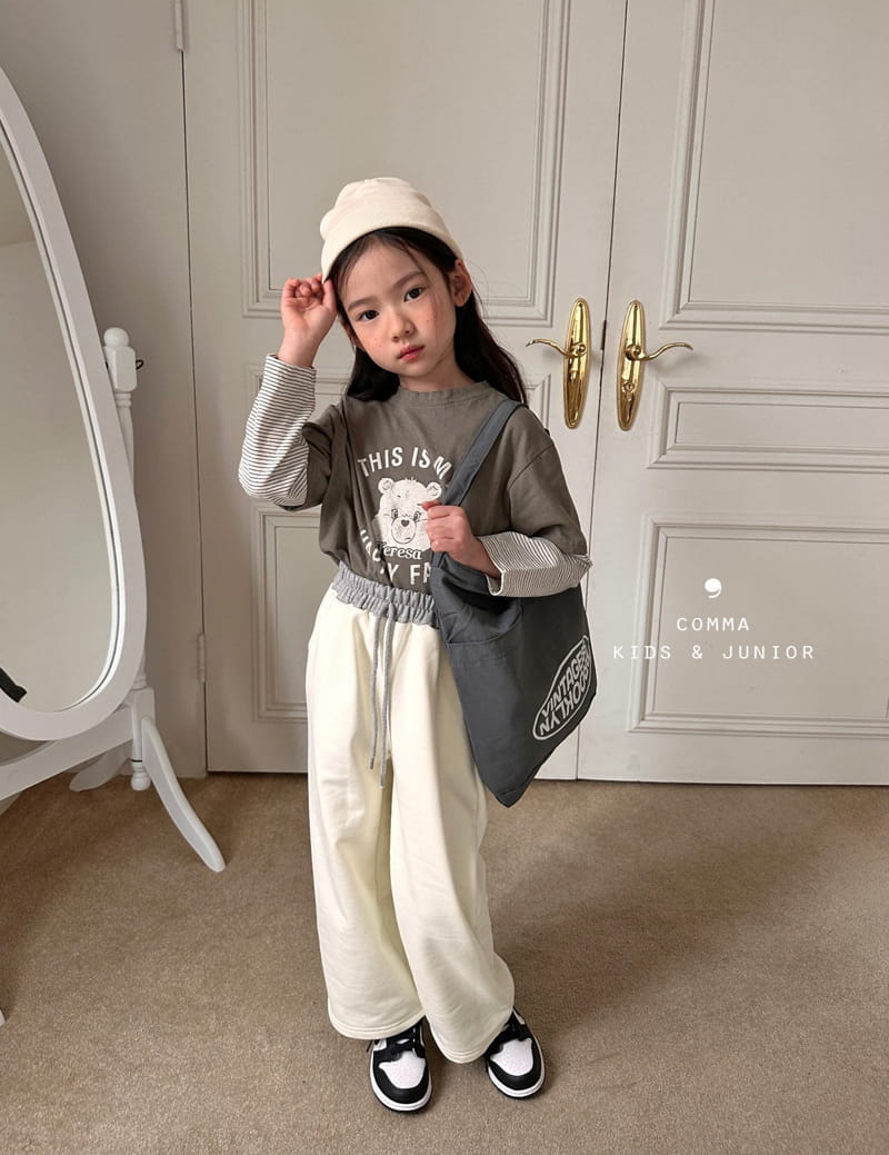 Comma - Korean Children Fashion - #designkidswear - Wide Pants - 8