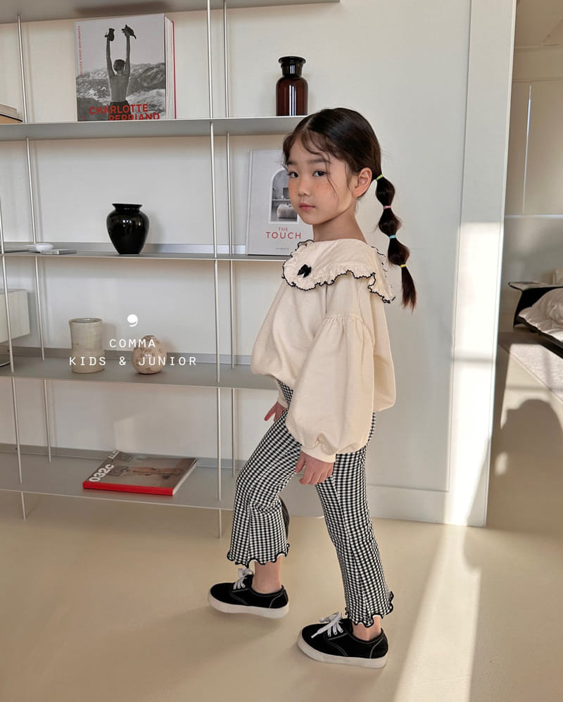 Comma - Korean Children Fashion - #designkidswear - Ribbon Sweatshirt - 2