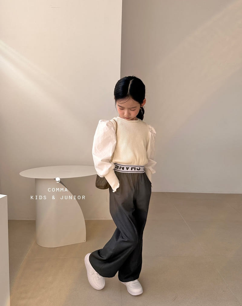 Comma - Korean Children Fashion - #discoveringself - Sleeve Shirt Tee - 9