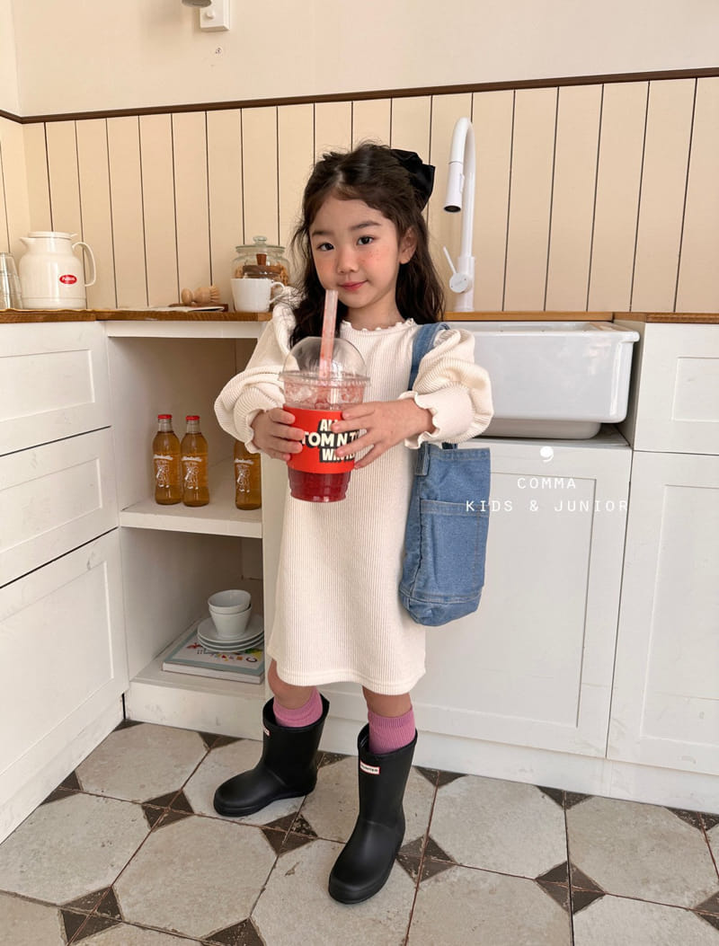 Comma - Korean Children Fashion - #discoveringself - Puff One-piece - 7