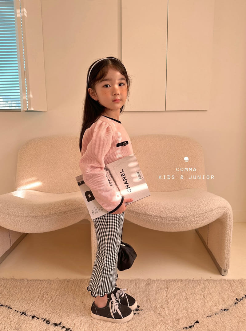 Comma - Korean Children Fashion - #discoveringself - Romantic Shirring Tee - 6