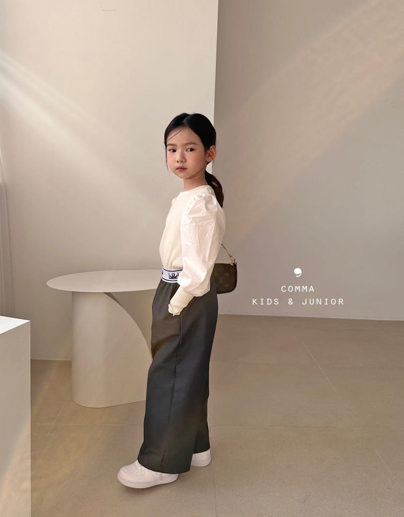Comma - Korean Children Fashion - #fashionkids - Sleeve Shirt Tee - 10