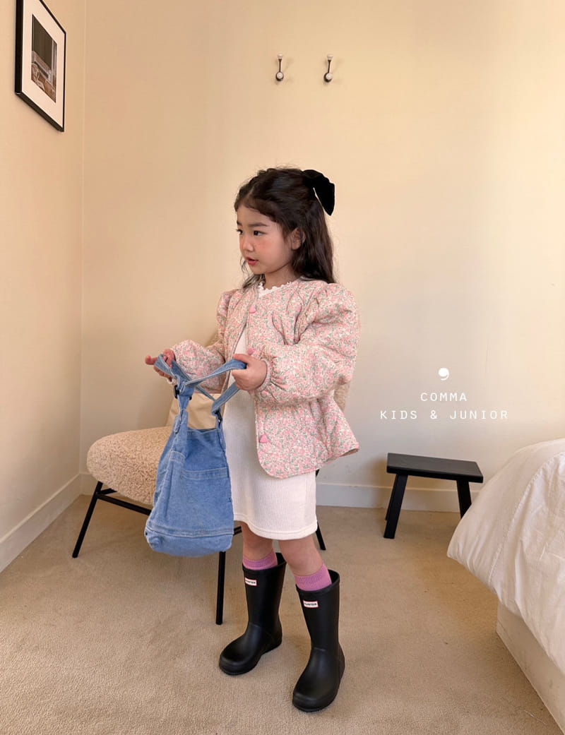 Comma - Korean Children Fashion - #kidzfashiontrend - Puff One-piece - 11