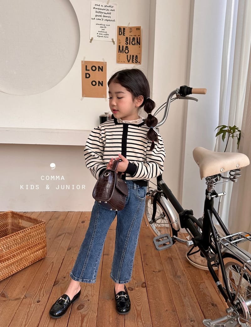 Comma - Korean Children Fashion - #kidzfashiontrend - Square Tee - 7