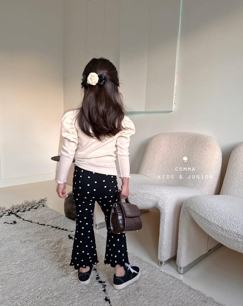 Comma - Korean Children Fashion - #Kfashion4kids - Dot Nalanl Pants - 4