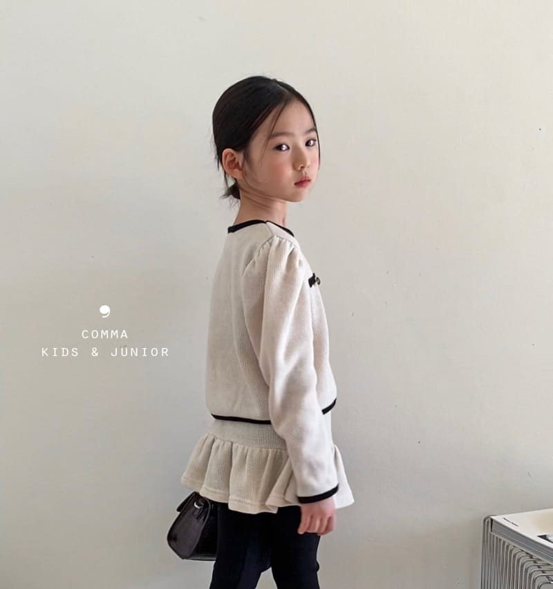 Comma - Korean Children Fashion - #littlefashionista - Romantic Shirring Tee - 12