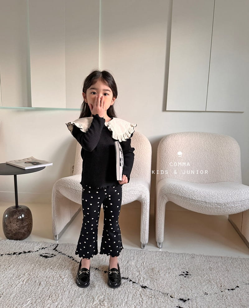 Comma - Korean Children Fashion - #magicofchildhood - Dot Nalanl Pants - 5