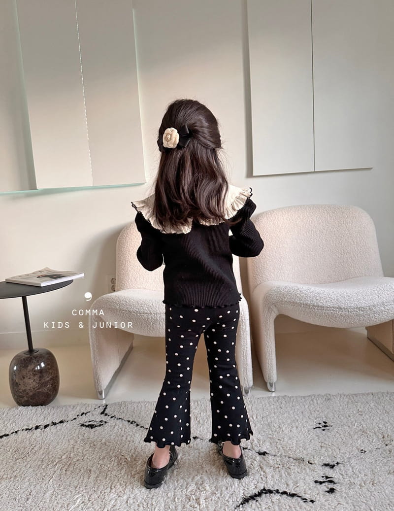 Comma - Korean Children Fashion - #minifashionista - Dot Nalanl Pants - 6