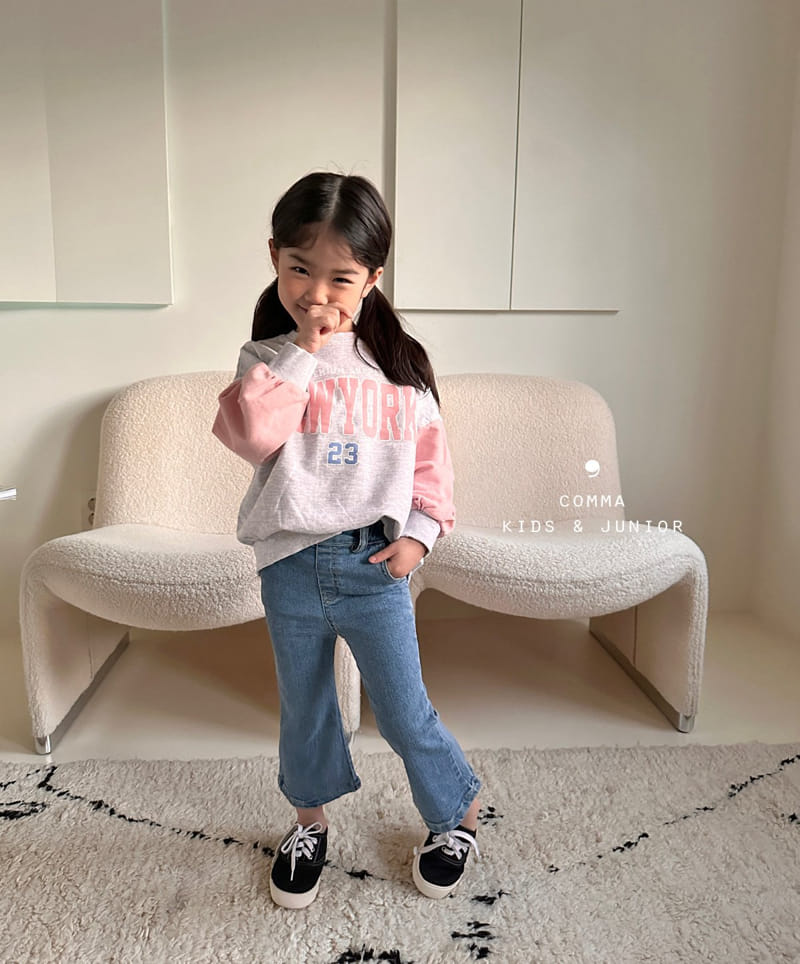 Comma - Korean Children Fashion - #minifashionista - New York Sweatshirt - 10