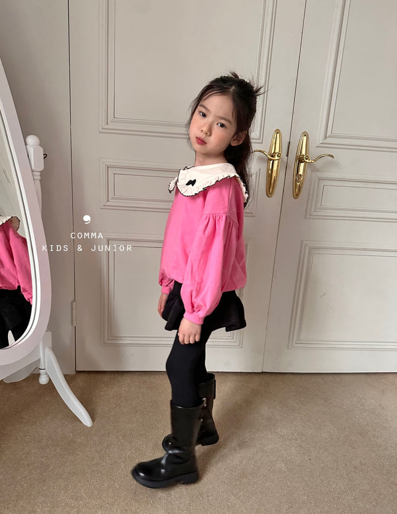Comma - Korean Children Fashion - #minifashionista - Ribbon Sweatshirt - 11