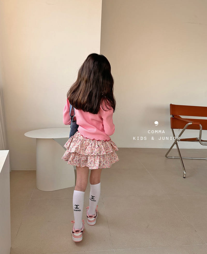 Comma - Korean Children Fashion - #prettylittlegirls - Collar Button Tee - 9
