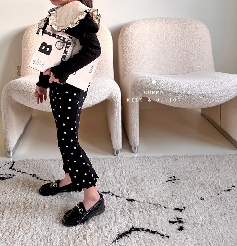Comma - Korean Children Fashion - #prettylittlegirls - Dot Nalanl Pants - 7