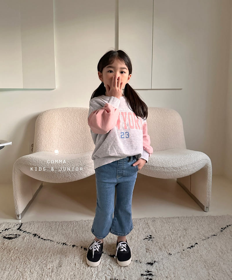 Comma - Korean Children Fashion - #prettylittlegirls - New York Sweatshirt - 11