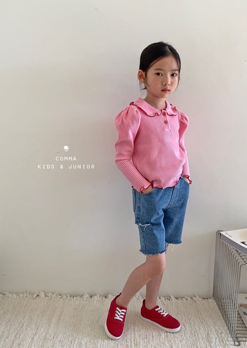 Comma - Korean Children Fashion - #stylishchildhood - Label Jeans