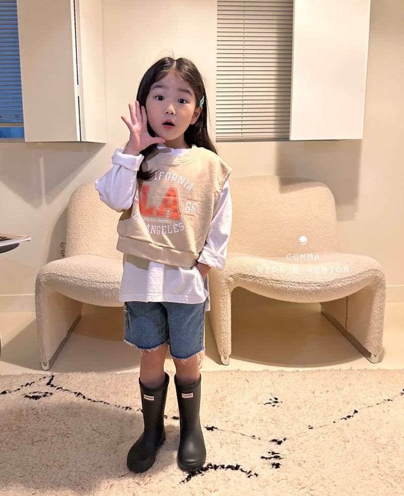Comma - Korean Children Fashion - #toddlerclothing - LA Vest - 2