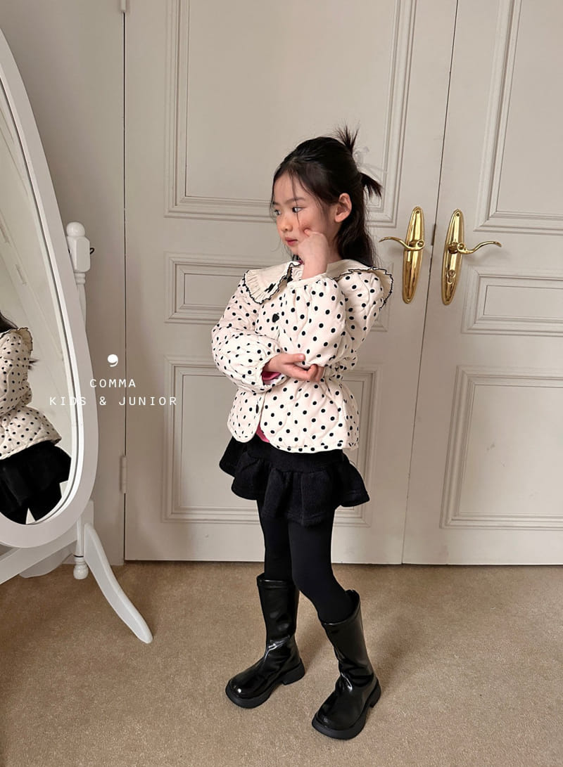 Comma - Korean Children Fashion - #toddlerclothing - Skirt Leggings - 3