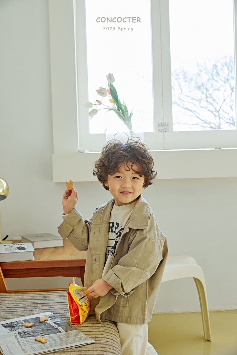 Concocter - Korean Children Fashion - #Kfashion4kids - Steeve Big Pocket Jacket - 6