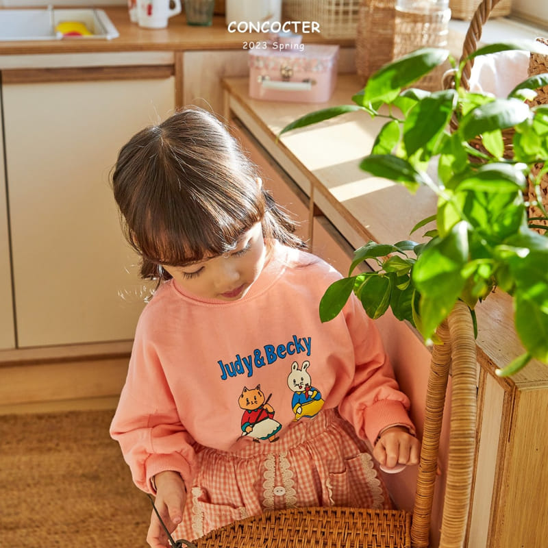 Concocter - Korean Children Fashion - #Kfashion4kids - Lace Pong Dang Honey Chess Skirt - 2