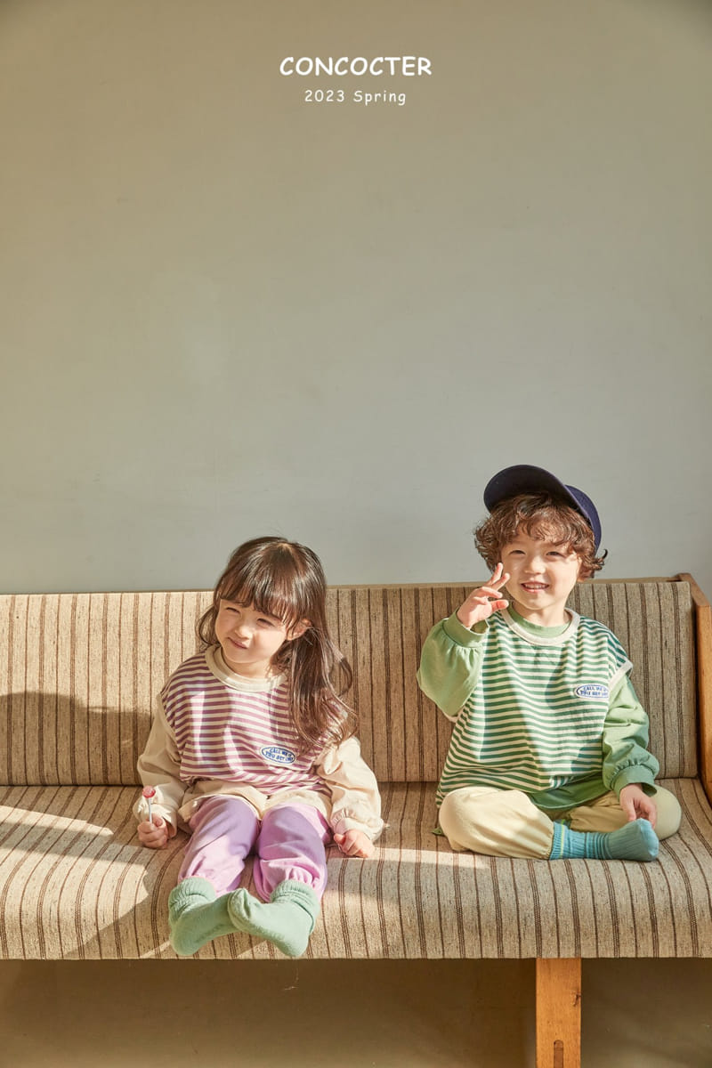 Concocter - Korean Children Fashion - #childofig - Call Me Bebe Stripes Vest - 5