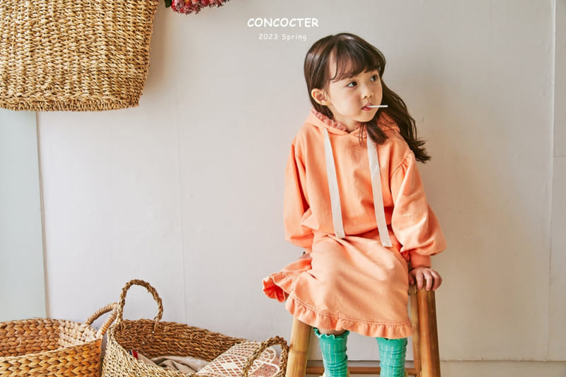 Concocter - Korean Children Fashion - #childofig - Sha Sha Frill Two Piece - 11