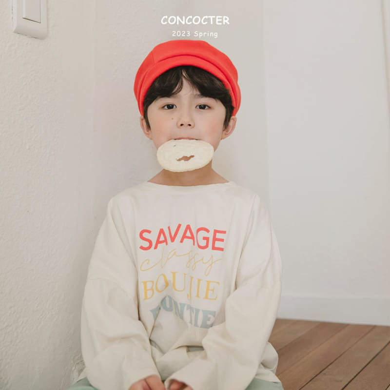 Concocter - Korean Children Fashion - #childofig - Red Point Beret Hat - 8