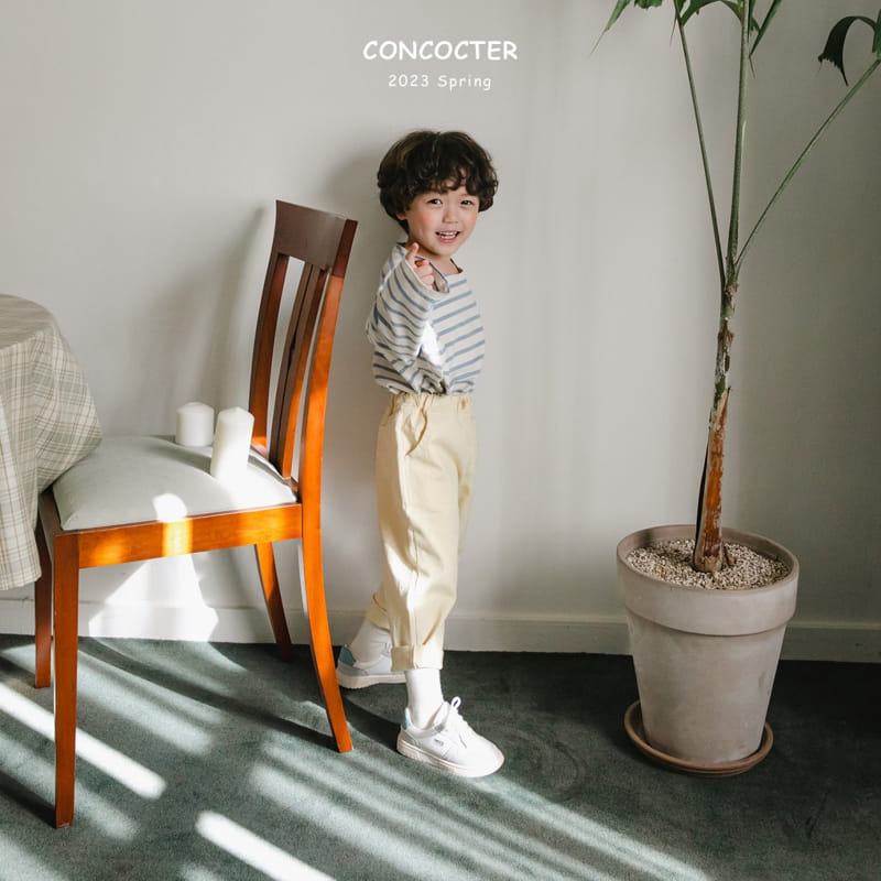 Concocter - Korean Children Fashion - #designkidswear - Vivi Basic Fit Pants - 7