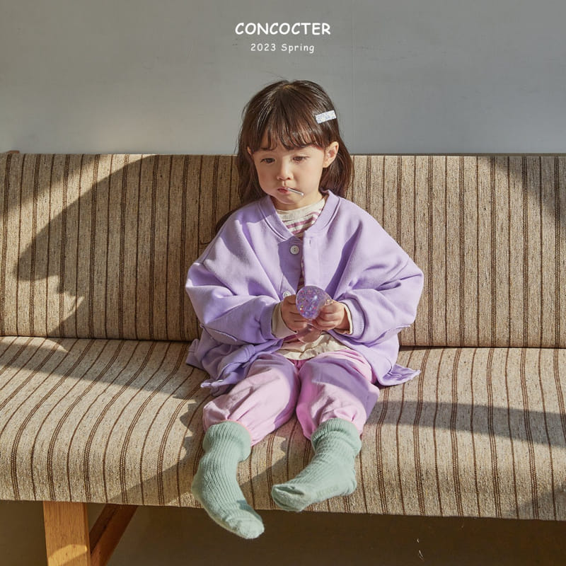 Concocter - Korean Children Fashion - #designkidswear - Circle Bread Cardigan - 6