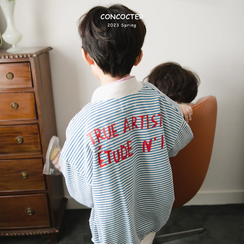 Concocter - Korean Children Fashion - #designkidswear - Ggomsaggom Stripes Jumper - 2