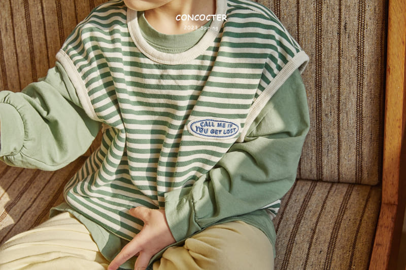 Concocter - Korean Children Fashion - #discoveringself - Call Me Bebe Stripes Vest - 8