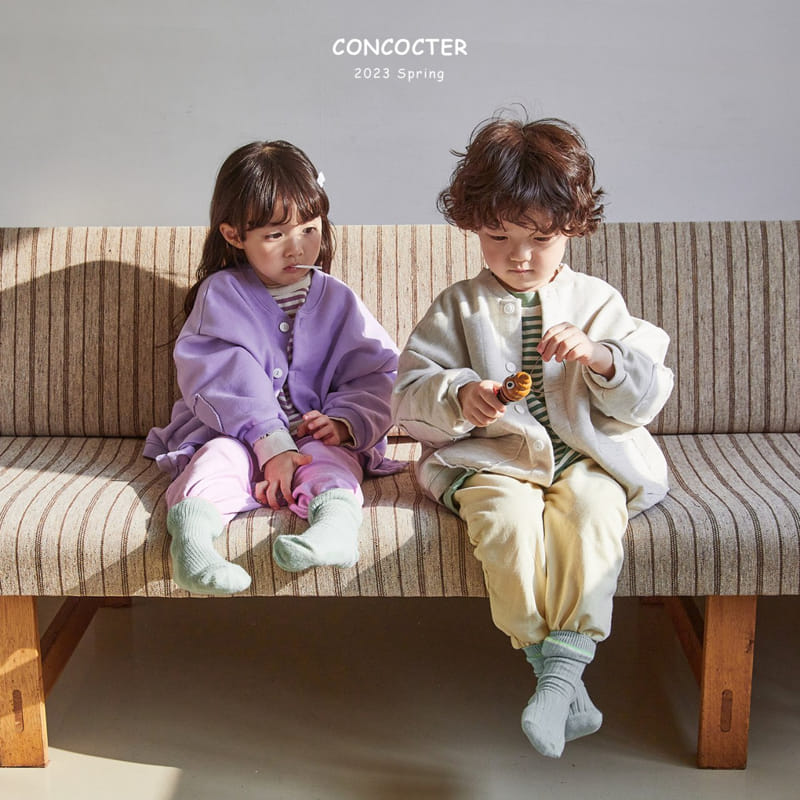 Concocter - Korean Children Fashion - #discoveringself - Circle Bread Cardigan - 7