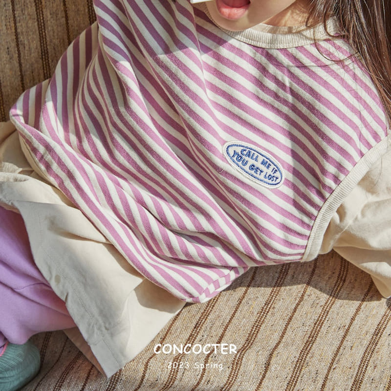 Concocter - Korean Children Fashion - #fashionkids - Call Me Bebe Stripes Vest - 9
