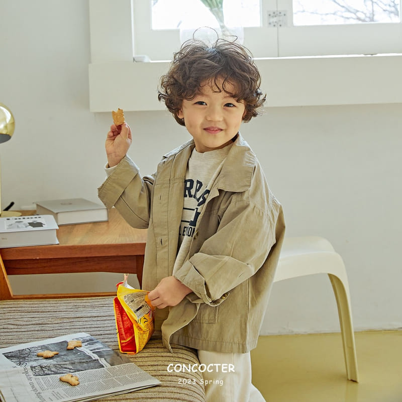 Concocter - Korean Children Fashion - #fashionkids - Steeve Big Pocket Jacket - 2