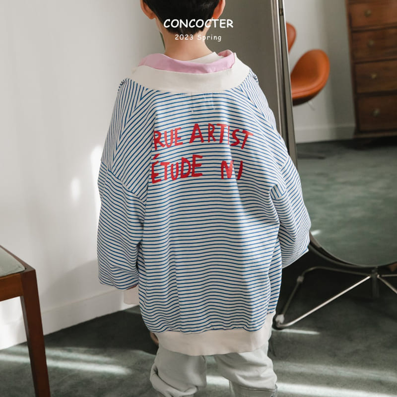 Concocter - Korean Children Fashion - #kidsshorts - Ggomsaggom Stripes Jumper - 5