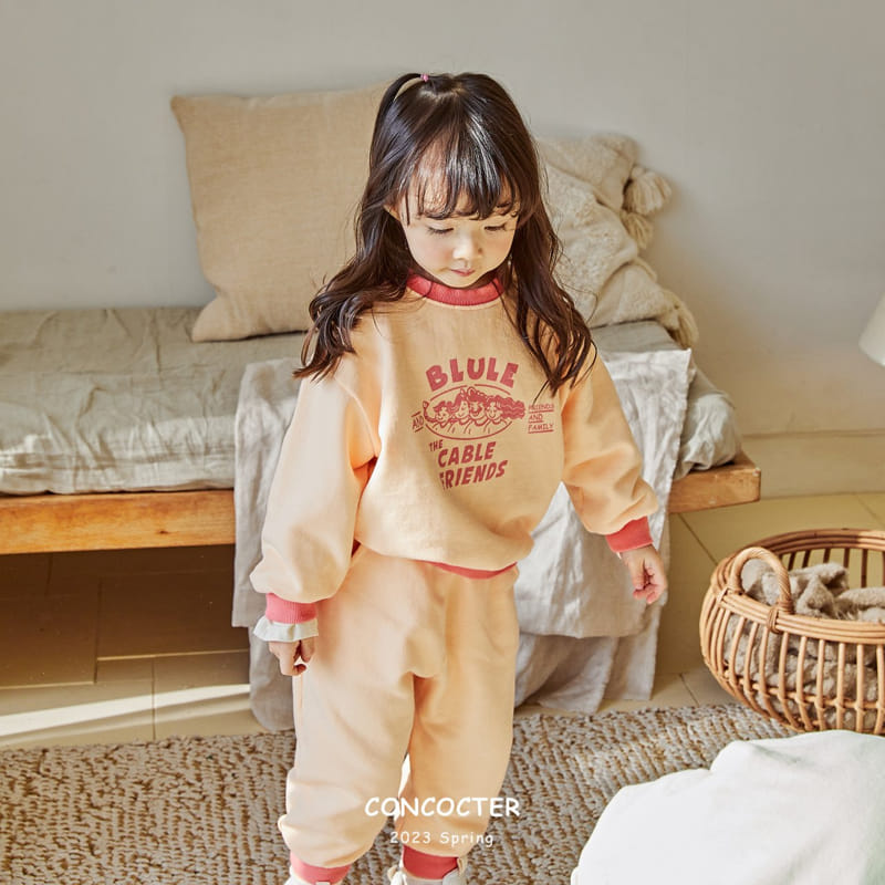Concocter - Korean Children Fashion - #kidsstore - Ddorr Friends Top Bottom Set - 11