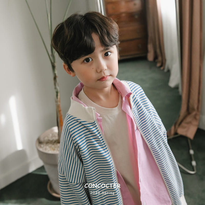 Concocter - Korean Children Fashion - #kidsstore - Ggomsaggom Stripes Jumper - 6