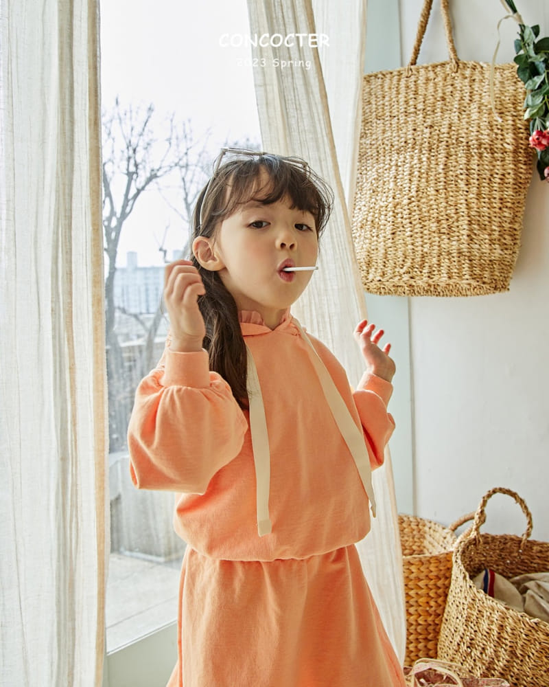 Concocter - Korean Children Fashion - #kidzfashiontrend - Sha Sha Frill Two Piece - 2