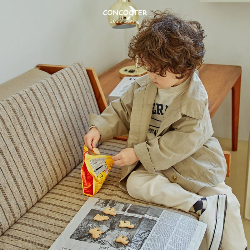 Concocter - Korean Children Fashion - #littlefashionista - Steeve Big Pocket Jacket - 7