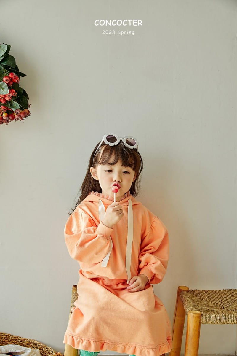 Concocter - Korean Children Fashion - #Kfashion4kids - Sha Sha Frill Two Piece - 4