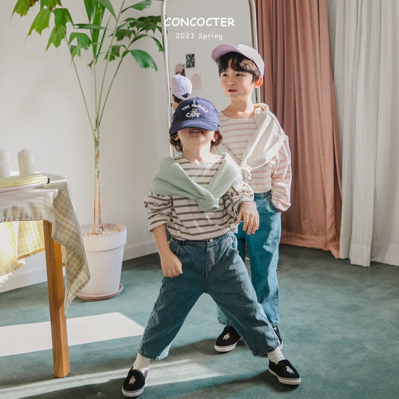 Concocter - Korean Children Fashion - #littlefashionista - See Pretty Stripes Tee - 11