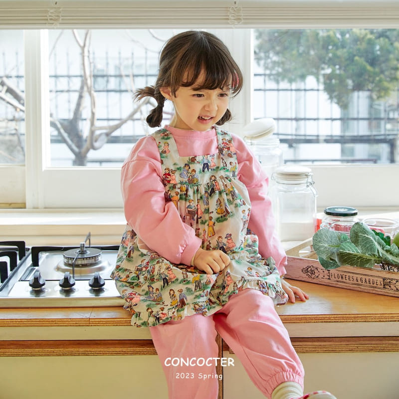 Concocter - Korean Children Fashion - #littlefashionista - Snow White Princess Layered One-piece - 6