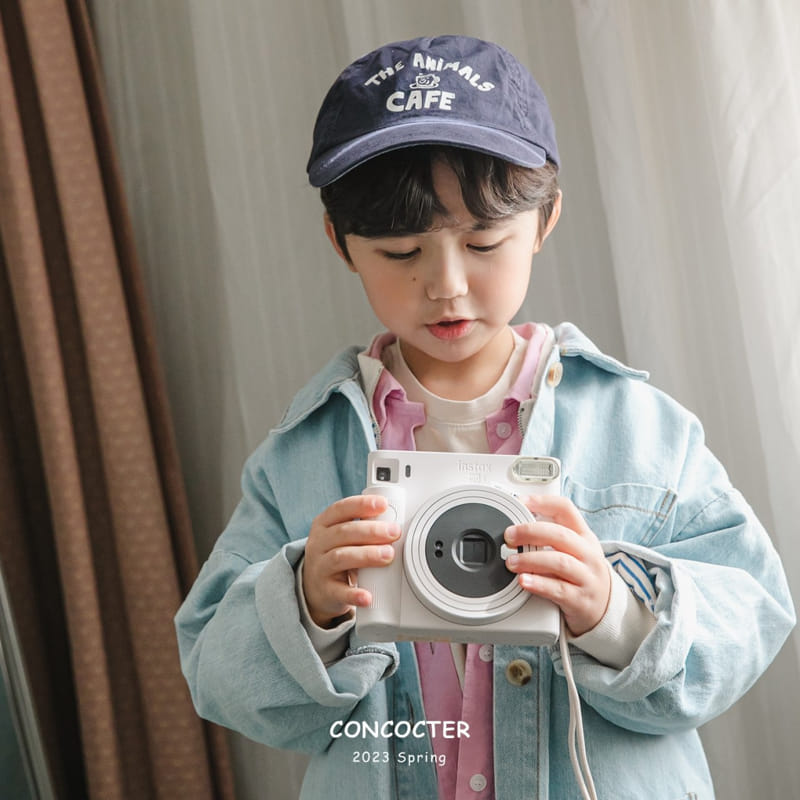 Concocter - Korean Children Fashion - #littlefashionista - Shabre Pocket Dneim Jacket - 4