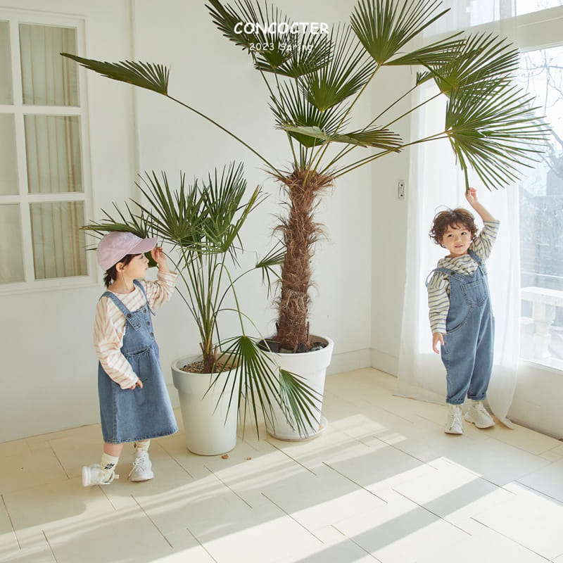 Concocter - Korean Children Fashion - #magicofchildhood - Bbogle Dungarees Pants - 3