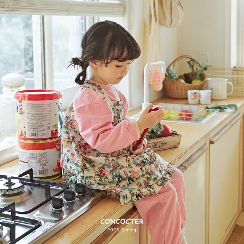 Concocter - Korean Children Fashion - #magicofchildhood - Snow White Princess Layered One-piece - 7