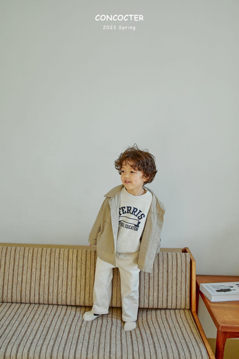 Concocter - Korean Children Fashion - #minifashionista - Steeve Big Pocket Jacket - 9
