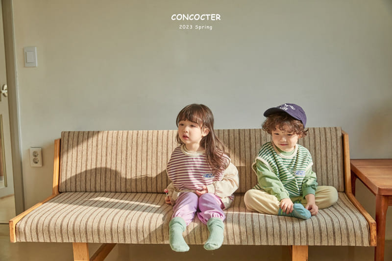 Concocter - Korean Children Fashion - #prettylittlegirls - Call Me Bebe Stripes Vest - 3