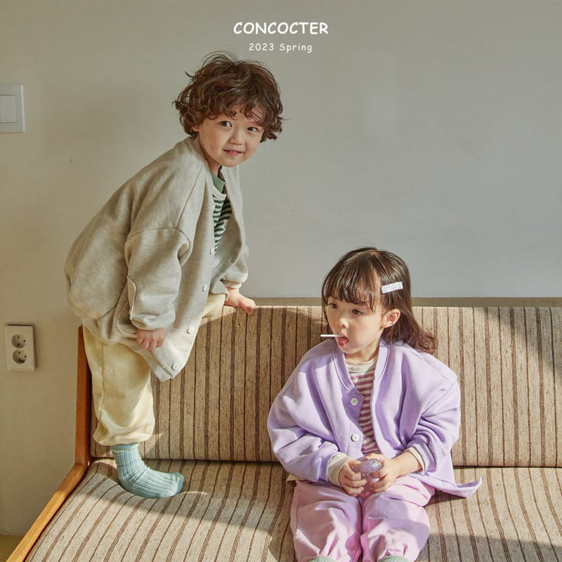 Concocter - Korean Children Fashion - #prettylittlegirls - Circle Bread Cardigan - 2