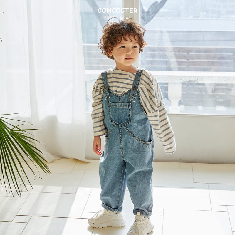 Concocter - Korean Children Fashion - #stylishchildhood - Bbogle Dungarees Pants - 8