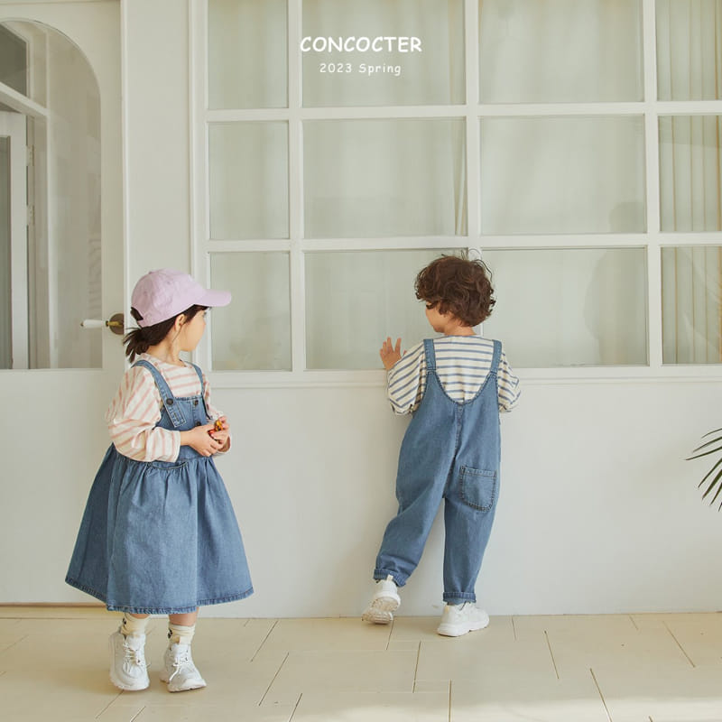 Concocter - Korean Children Fashion - #toddlerclothing - Cute Tutu Dungarees Skirt - 12